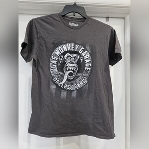 Gray T-Shirt for Men. Gas Monkey Garage Tee